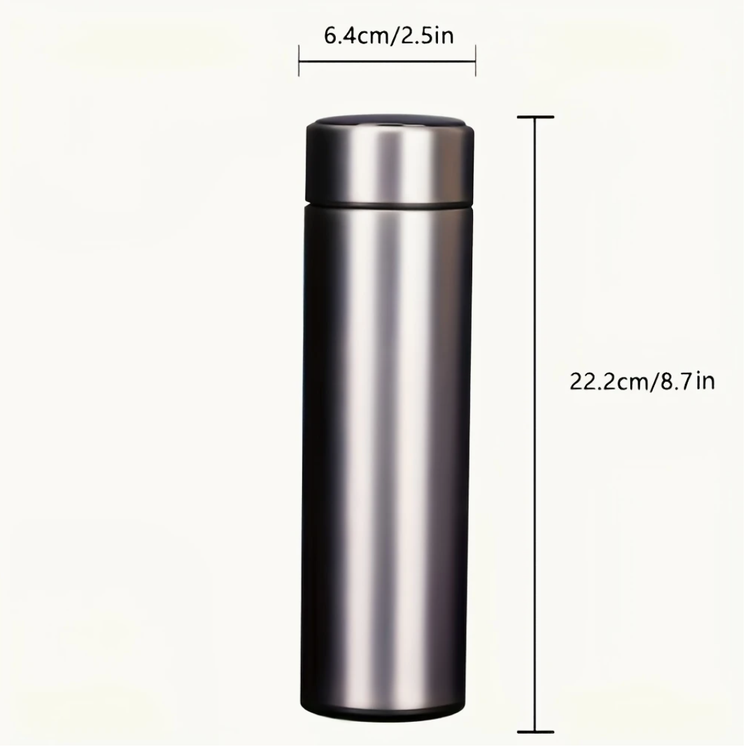TempTrack Bottle – 480ml | with Temperature Display | Multiple Colors