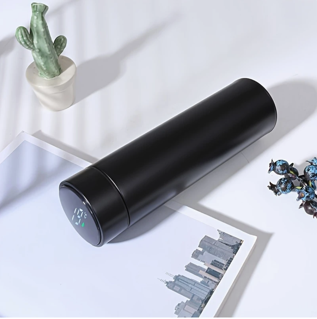 TempTrack Bottle – 480ml | with Temperature Display | Multiple Colors