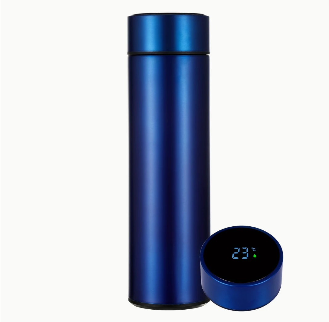 TempTrack Bottle – 480ml | with Temperature Display | Multiple Colors