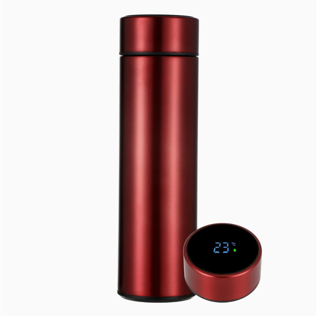 TempTrack Bottle – 480ml | with Temperature Display | Multiple Colors
