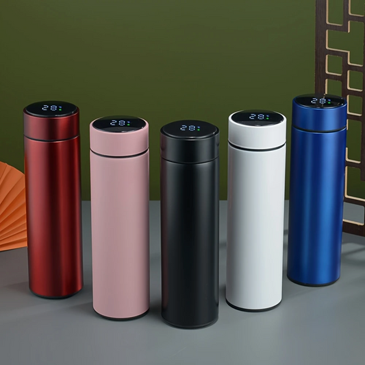 TempTrack Bottle – 480ml | with Temperature Display | Multiple Colors